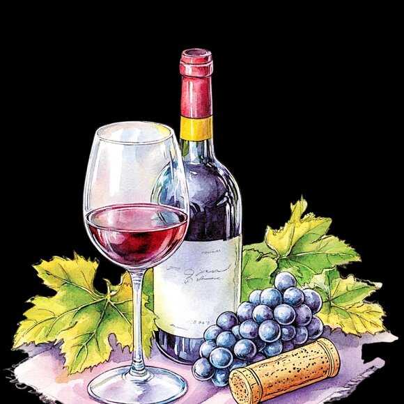 Wine Lover Kitchen Towel Set, Funny Wine Sayings Towel, Wine Bar Decor - Picture 3 of 10